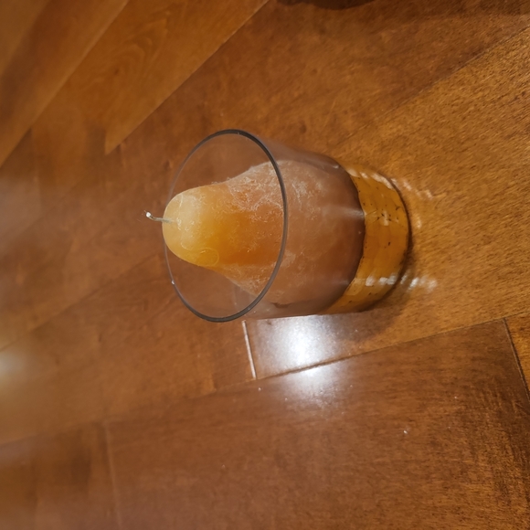 Pear Candle and Candle Holder - Picture 2 of 3